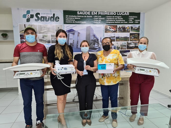 Prefeitura realiza entrega de aparelhos para intensificar ações da Atenção Básica