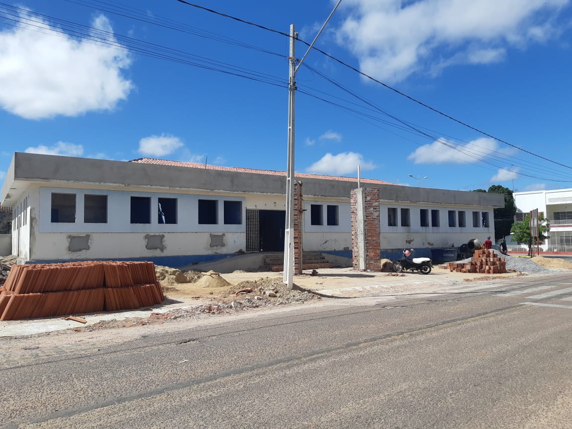 Através de recursos próprios, obra de ampla reforma do Centro de Atenção Psicossocial (CAPS) está em ritmo acelerado 