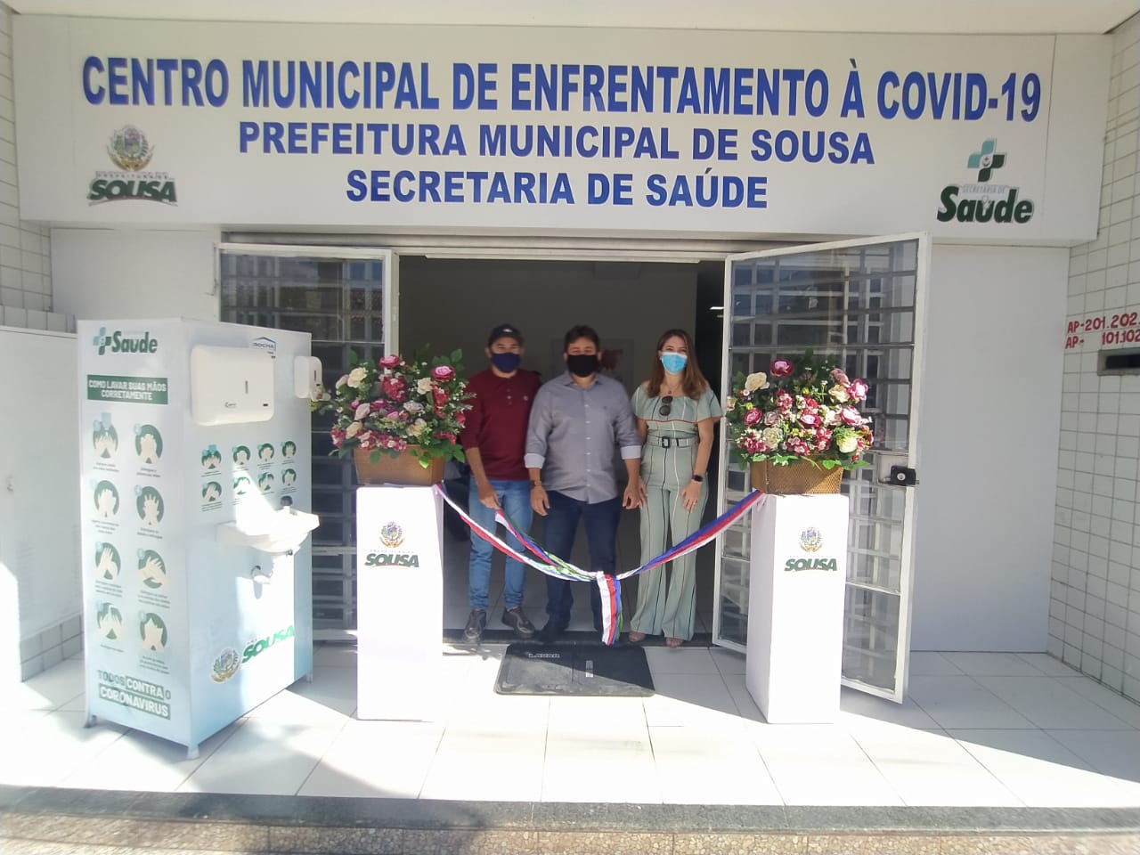 Prefeitura de Sousa entrega Centro Municipal de Enfrentamento à COVID-19  