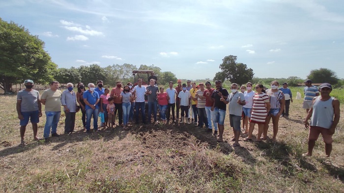 Prefeitura de Sousa inicia os trabalho do Programa Corte de Terras no Assentamento Imaculada 