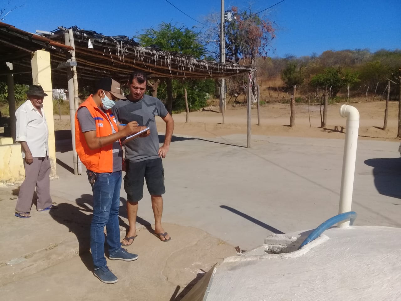 68 comunidades rurais são beneficiadas com abastecimento d´água através da Defesa Civil é o Exército Brasileiro