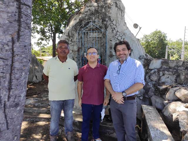 Prefeitura inicia serviço de revitalização da Gruta de Nossa Senhora de Lourdes em São Gonçalo 