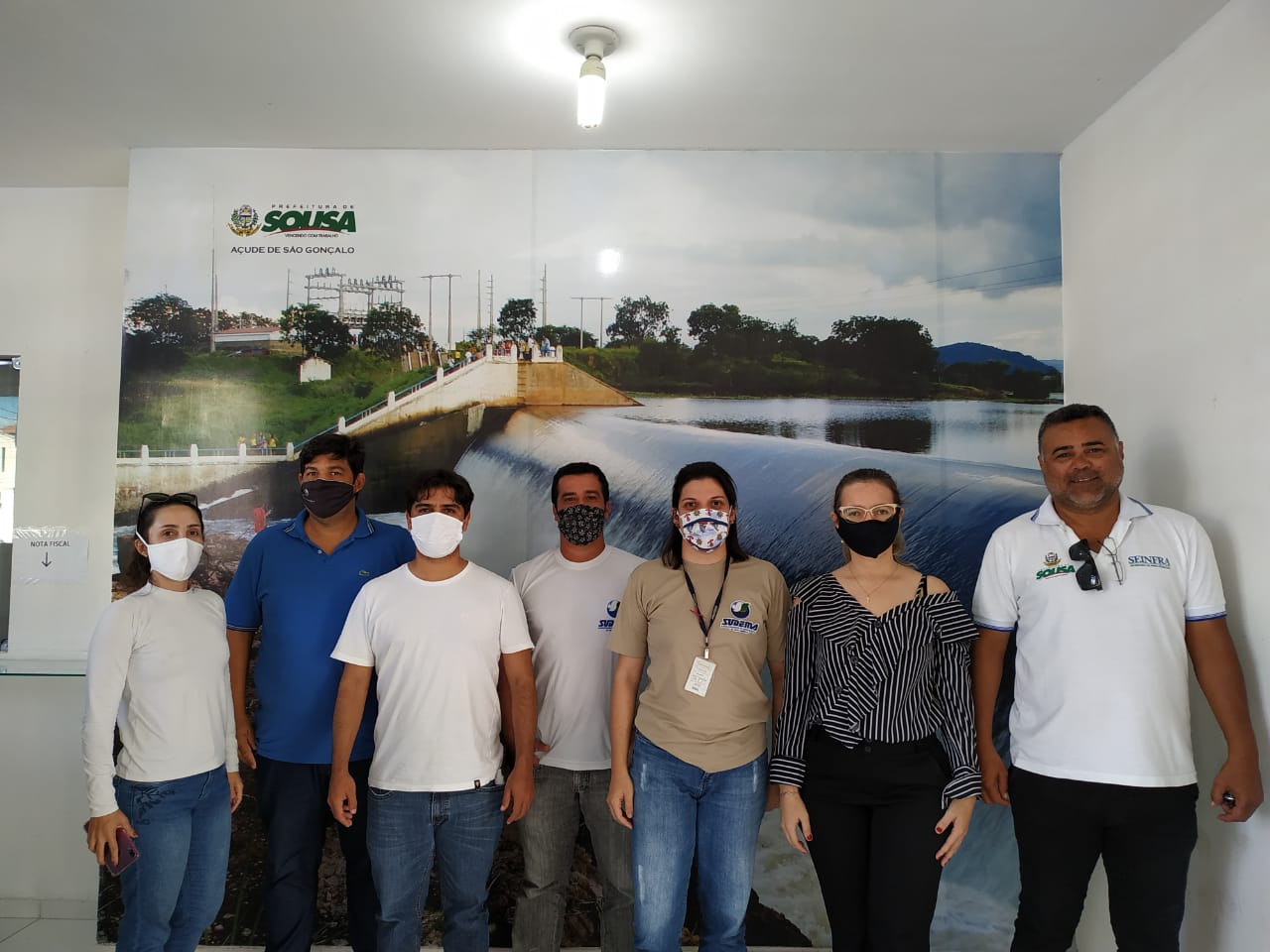 Secretários da Prefeitura de Sousa se reúnem com representantes da SUDEMA 