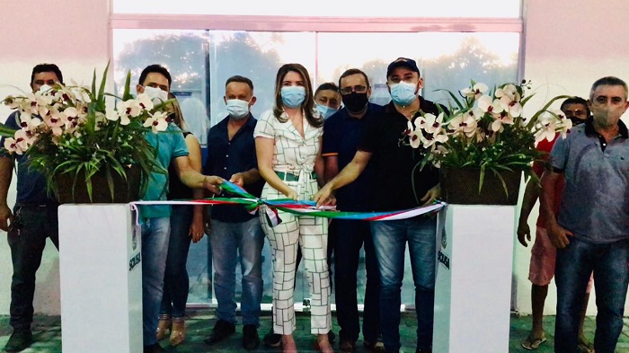 Prefeitura inaugura serviço de reforma da Unidade Básica de Saúde na Comunidade Rural de Malhada da Pedra 