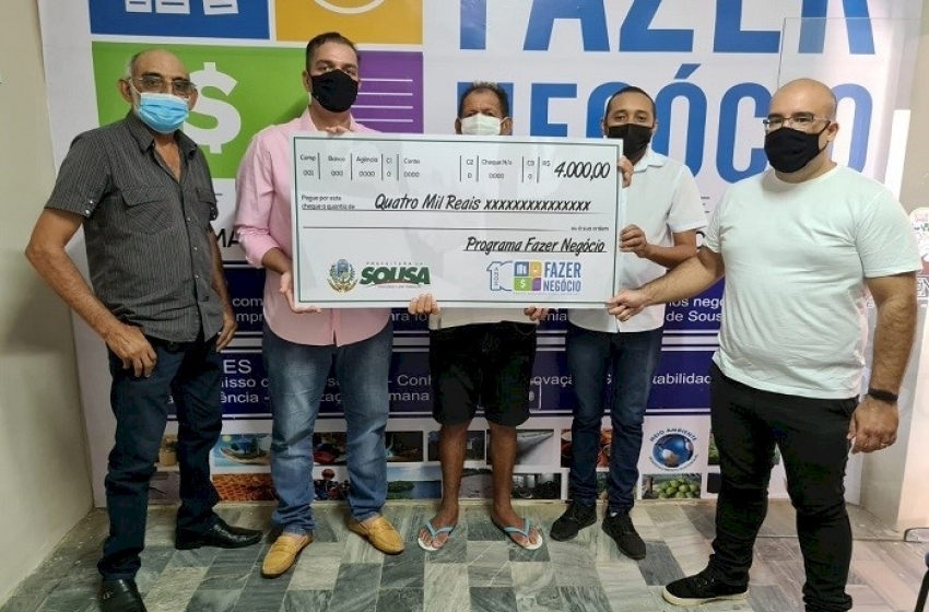Em Sousa, empreendedores beneficiados do Programa Fazer Negócio receberão qualificação profissional 